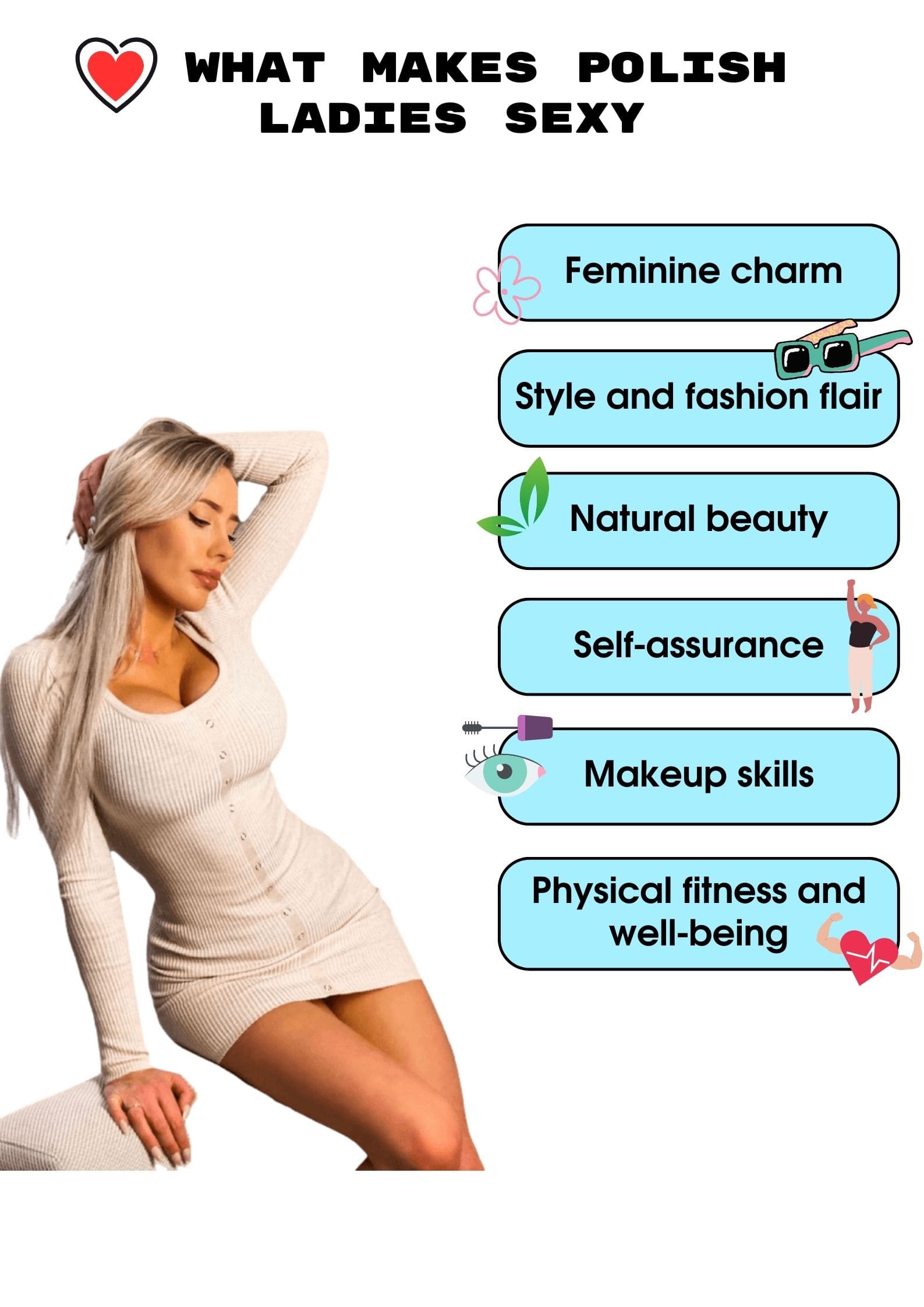 what makes polish ladies sexy infographic